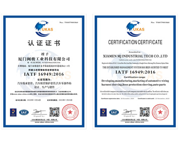 поздравления ЗА проходящий IATF 16949: 2016 сертификация