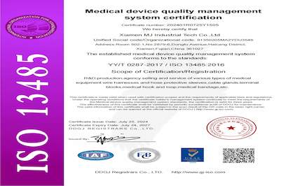 Minjun прошла сертификацию системы управления качеством медицинского оборудования ISO13485